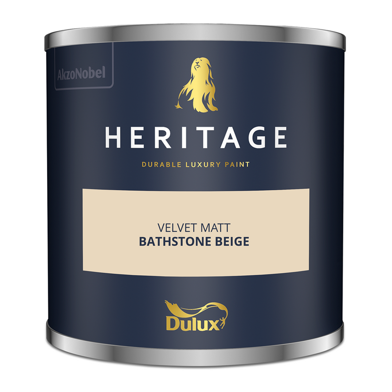 Dulux Trade Heritage Colour Tester Bathstone Beige 125ml