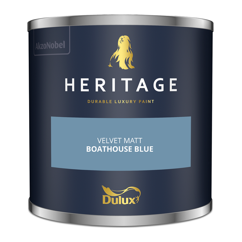 Dulux  Heritage Colour Tester Boathouse Blue 125ml