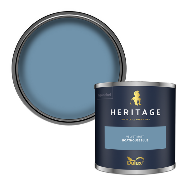 Dulux  Heritage Colour Tester Boathouse Blue 125ml