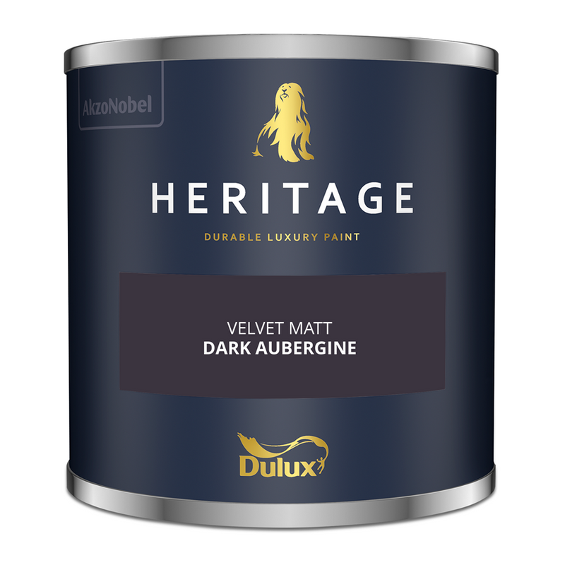 Dulux Heritage Colour Tester Dark Aubergine 125ml