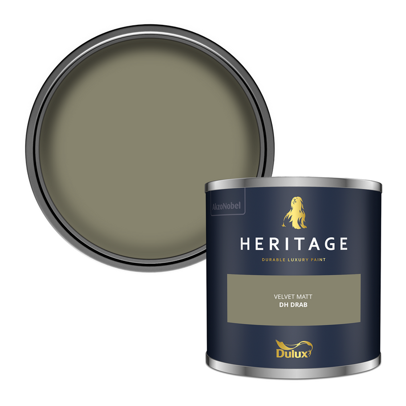 Dulux Heritage Colour Tester DH Drab 125ml