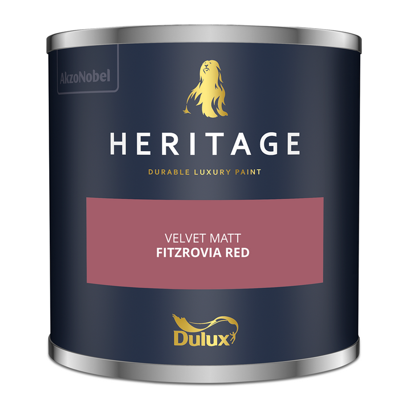 Dulux Heritage Colour Tester Fitzrovia Red 125ml
