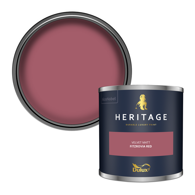Dulux Heritage Colour Tester Fitzrovia Red 125ml