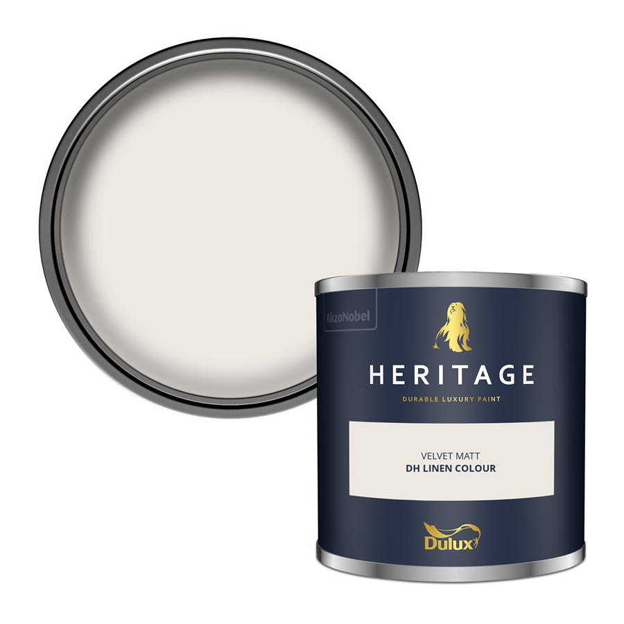 Dulux Heritage DH Linen Colour Paint – Luxury Interior Matt & Eggshell – Decor Express UK