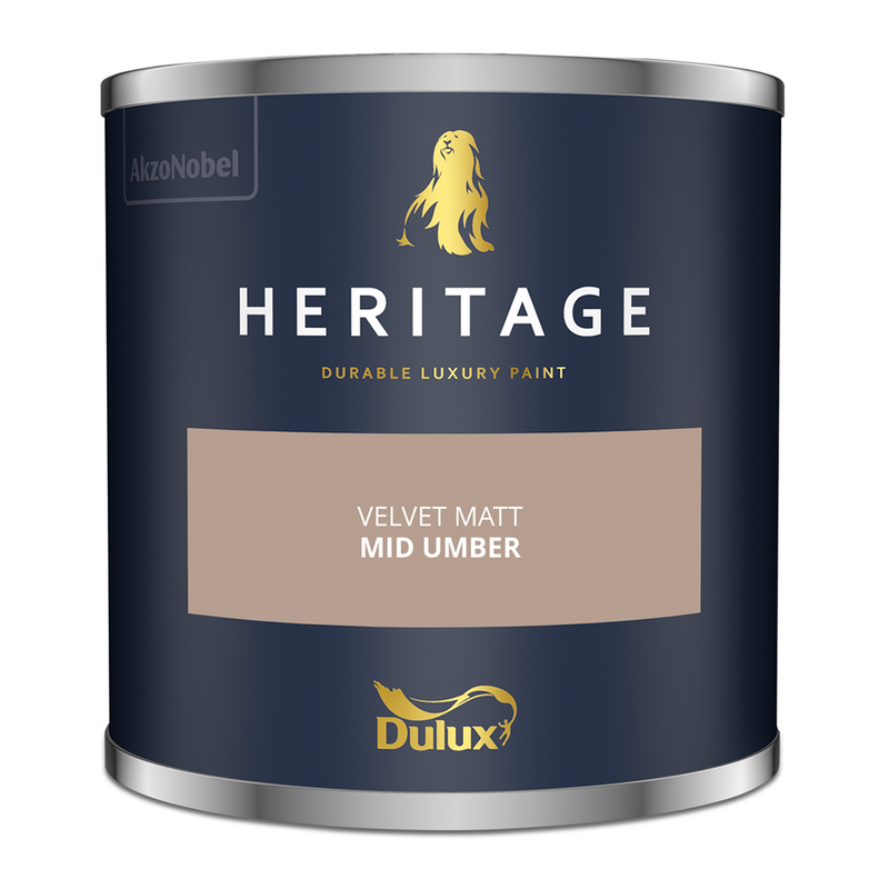 Dulux Heritage Colour Tester Mid Umber 125ml