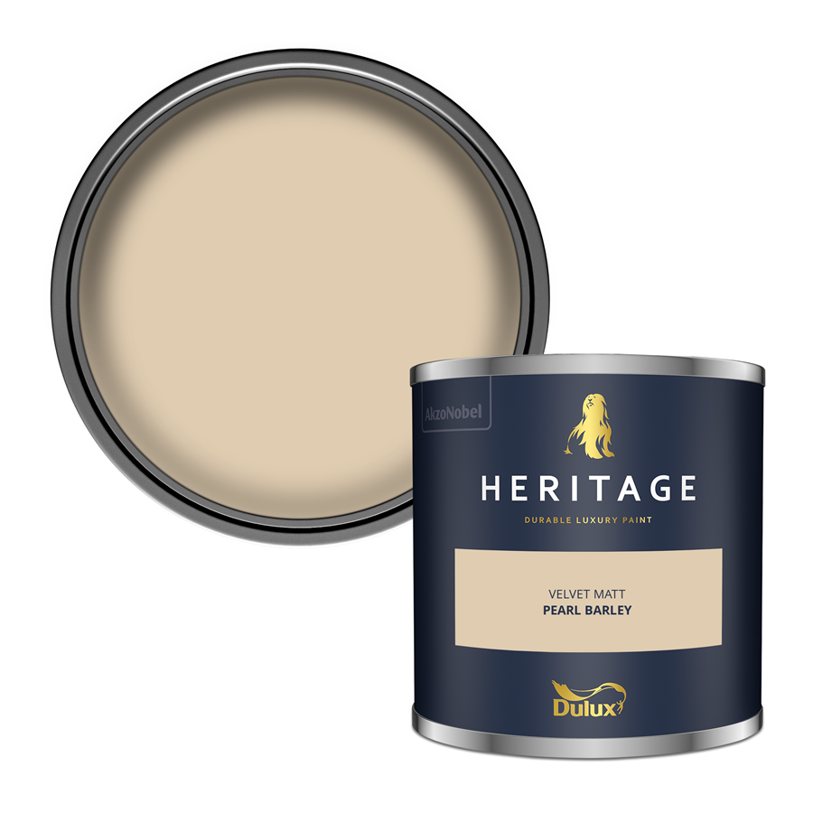 Dulux Heritage Pearl Barley Paint – Luxury Interior Matt & Eggshell – Decor Express UK