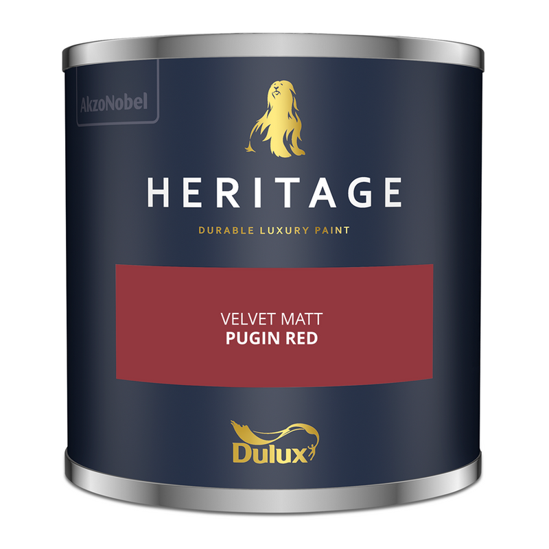 Dulux  Heritage Colour Tester Pugin Red 125ml