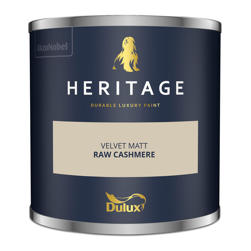 Dulux Heritage Colour Tester Raw Cashmere 125ml