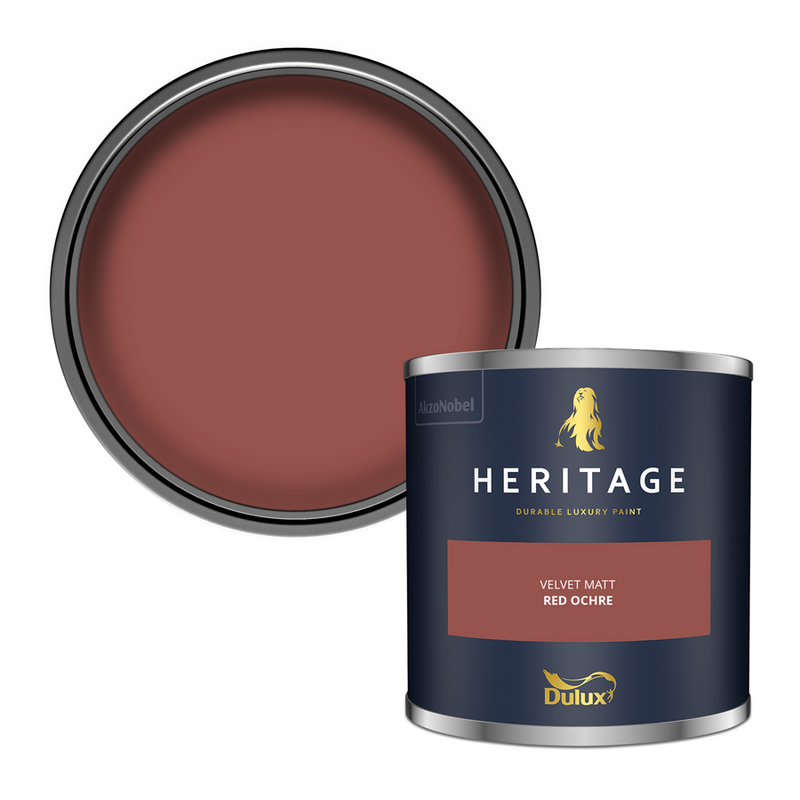 Dulux Heritage Colour Tester Red Ochre 125ml