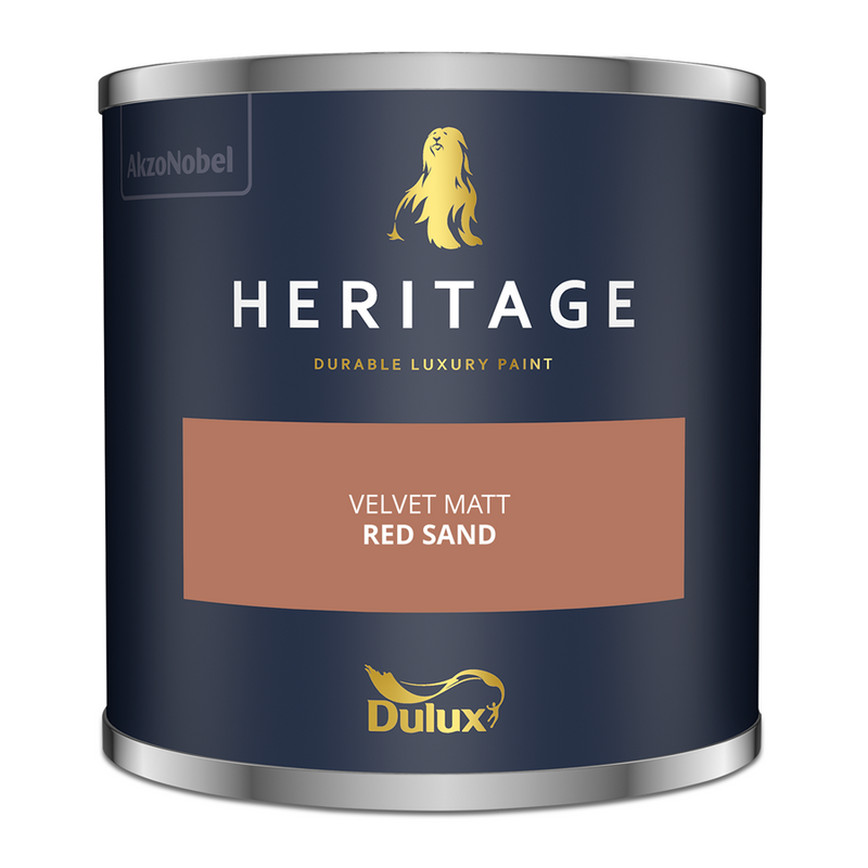 Dulux Heritage Colour Tester Red Sand 125ml