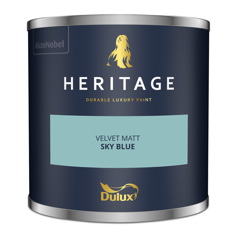 Dulux Heritage Colour Tester Sky Blue 125ml