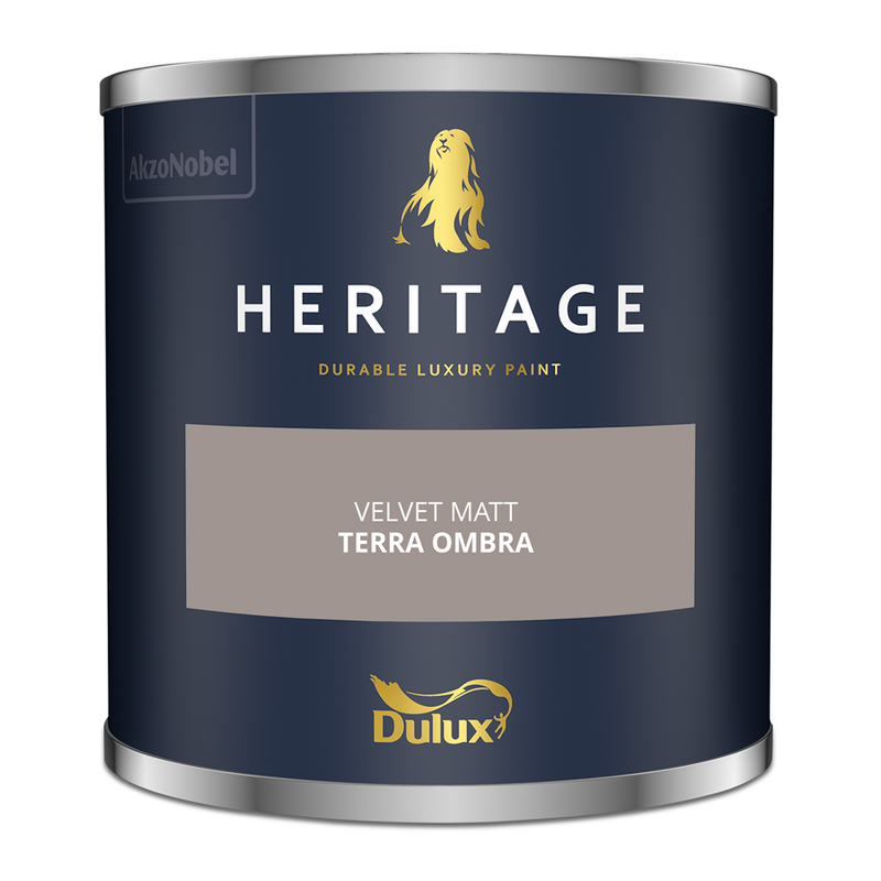 Dulux Heritage Colour Tester Terra Ombra 125ML