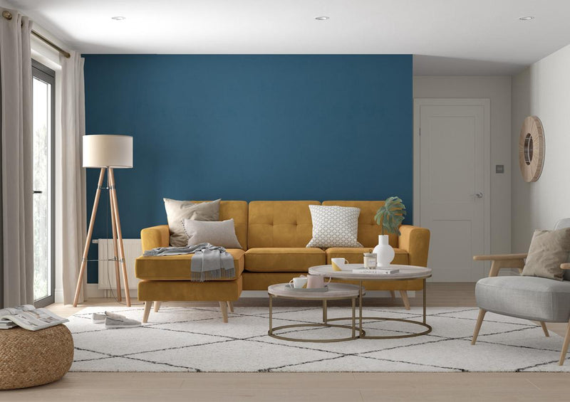 Dulux Easycare Washable & Tough Matt Emulsion Paint Indigo Shade 2.5L