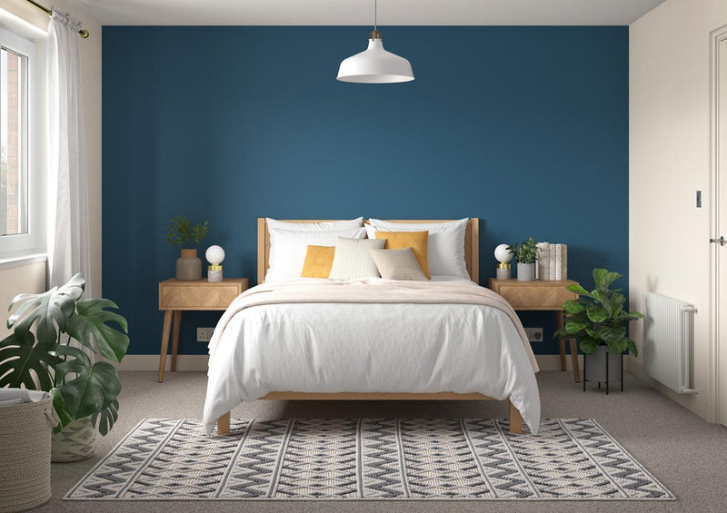 Dulux Easycare Washable & Tough Matt Emulsion Paint Indigo Shade 2.5L