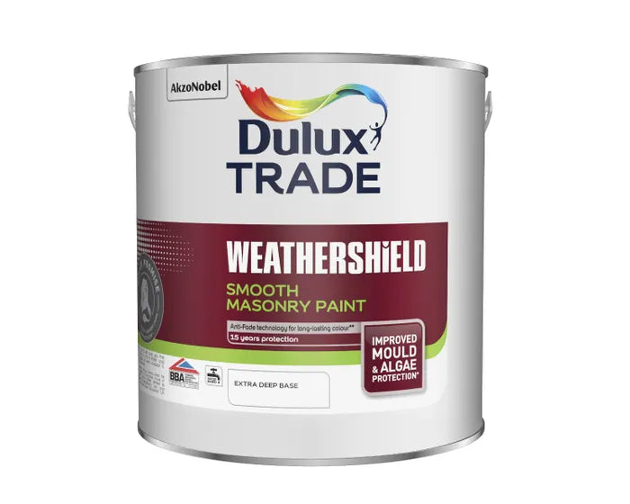 Dulux Trade Weathershield Smooth Masonry EXTRA DEEP 2.5L
