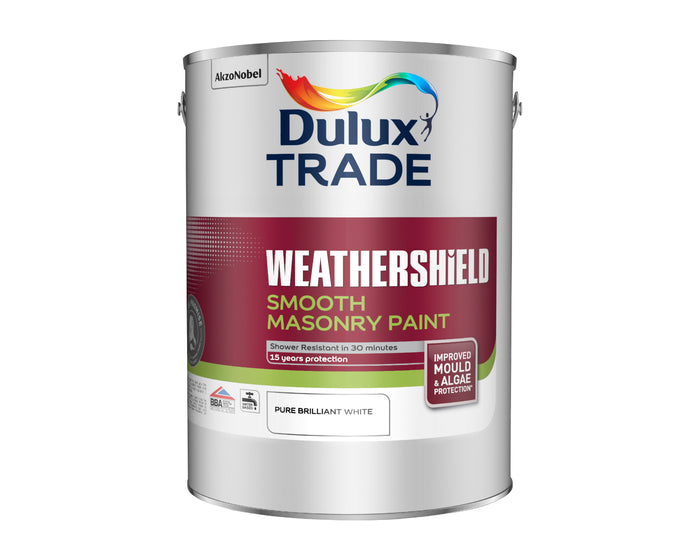 Dulux Trade Weathershield Smooth Masonry MEDIUM 2.5L