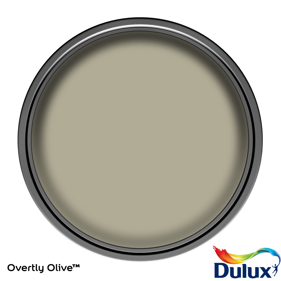Dulux Easycare Washable & Tough Matt Emulsion Paint Overtly Olive 5L