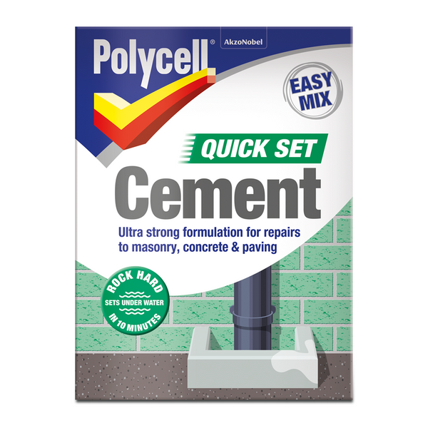 Polycell Quick Set Cement Filler 2KG – Product Image | Decor Express, Clapham & Richmond, London