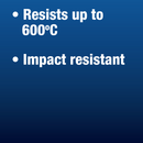 Hammerite High Heat Metal Paint Black Aerosol 400ml