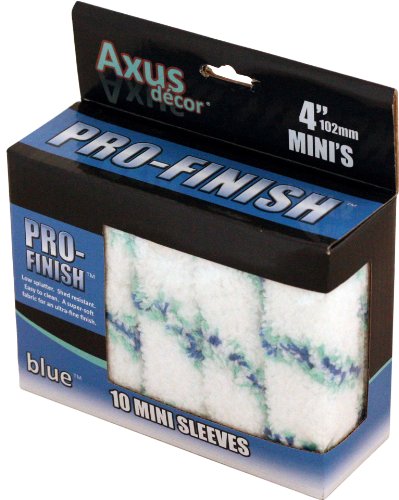 Axus Blue Medium Sleeve 4" 10PC