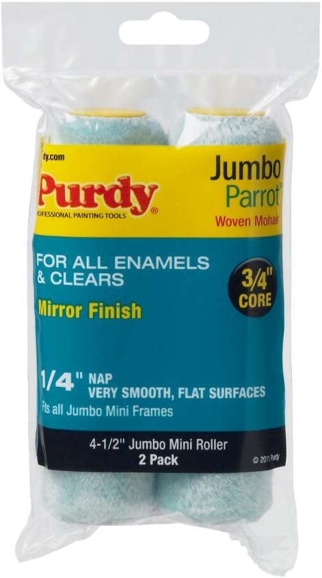 Purdy Parrot Jumbo Mini Roller Sleeve 4.5" Pack of 2Pk