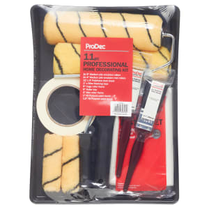 ProDec Home Decorating Paint Roller Kit - 11 Pieces