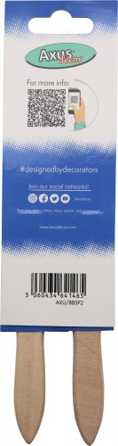 Axus Decor Blue Sample Pot Paint Brush 