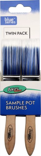 Axus Decor Blue Sample Pot Paint Brush 1.0