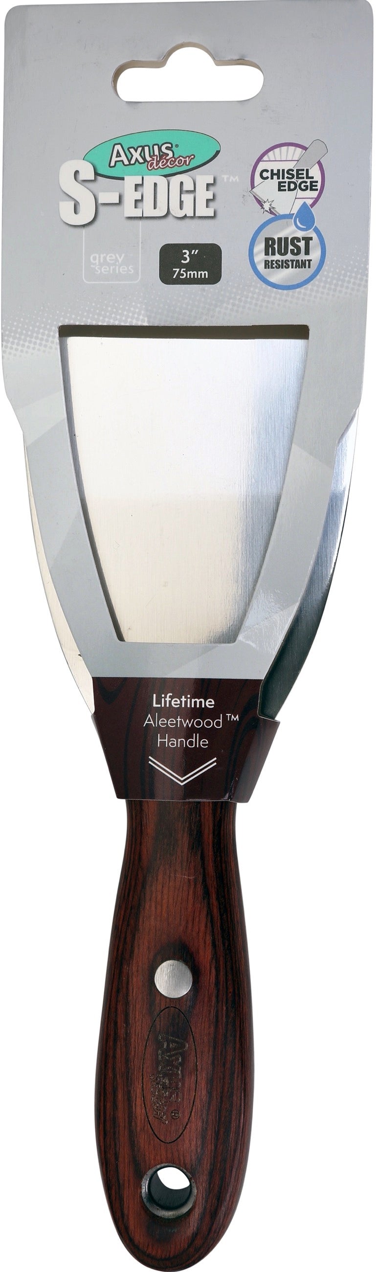 Axus Stainless Steel Angled HD Scraper