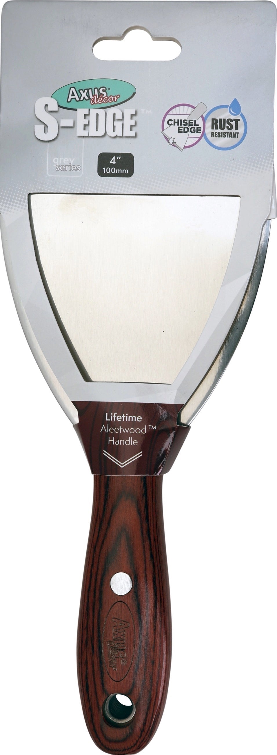 Axus Stainless Steel Angled HD Scraper