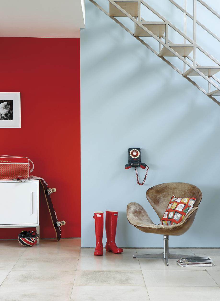 Little Greene Atomic Red 190