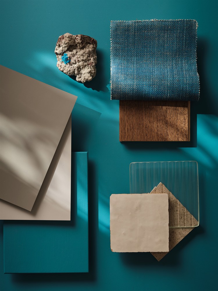 Paint & Paper Library Blue Tiger 712 lifestyle – Blue Tiger - Moodboard