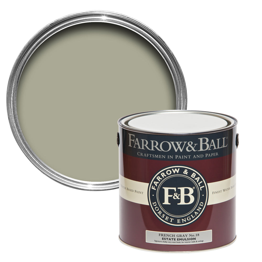 Farrow & Ball French Gray 18 paint - colour swatch photo by Decor Express