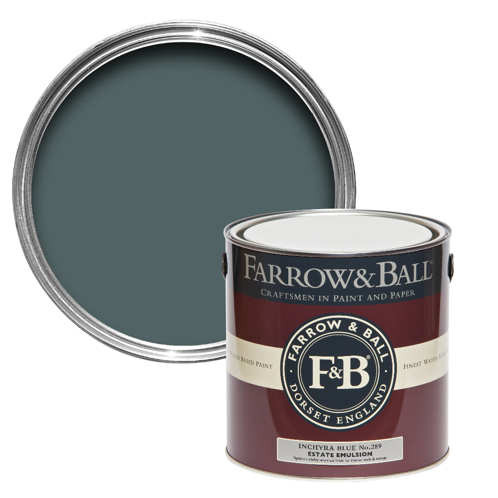 Farrow & Ball Inchyra Blue 289 paint - colour swatch photo by Decor Express