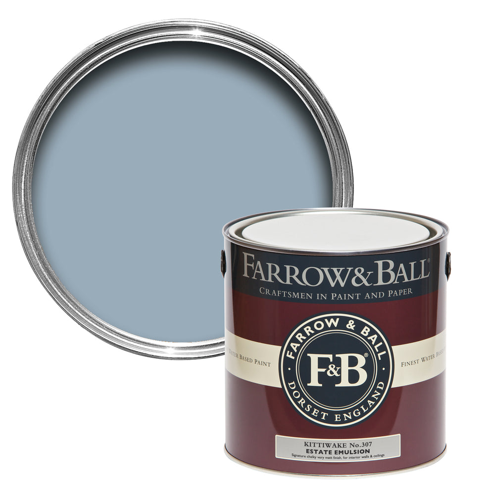 Farrow & Ball Kittiwake 307 paint - colour swatch photo by Decor Express