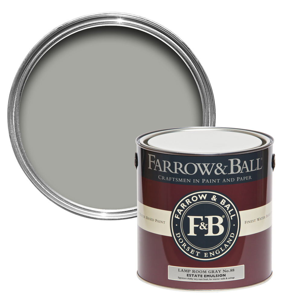 Farrow & Ball Lamp Room Gray 88 paint - colour swatch photo by Decor Express