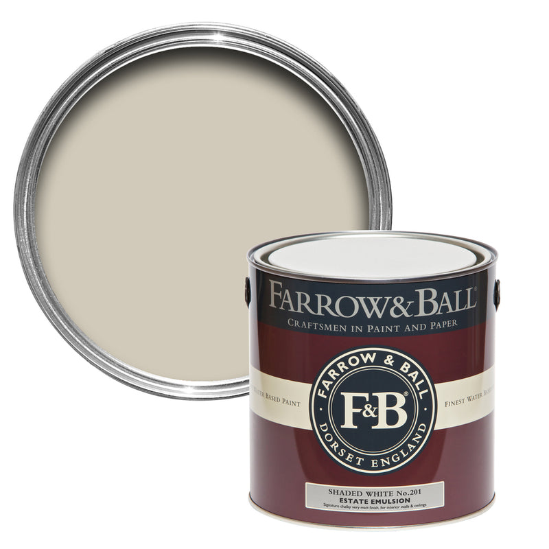 Farrow & Ball Shaded White 201