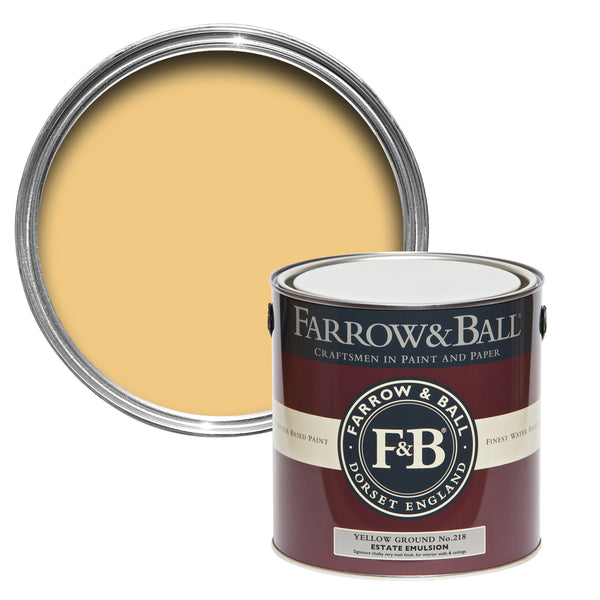 Farrow & Ball Yellow Ground 218