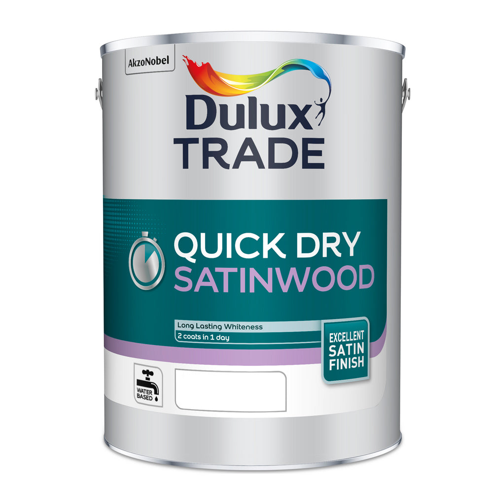 Dulux Trade Quick Drying Satinwood - TINTED Colour