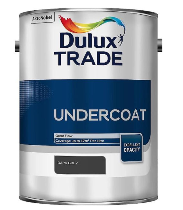 Dulux Trade Undercoat Dark Grey 5L