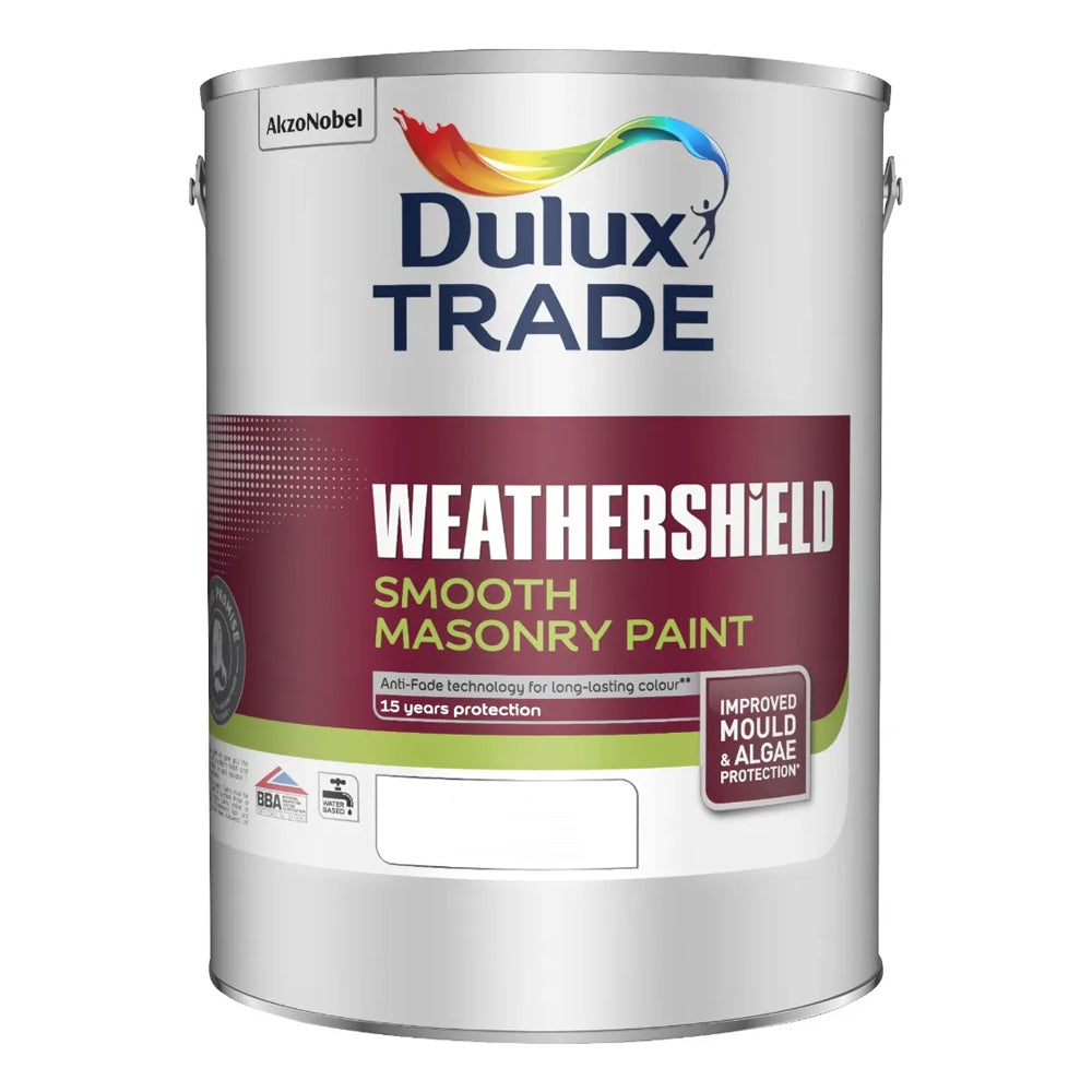 Dulux Trade Weathershield Smooth Masonry - TINTED Colour