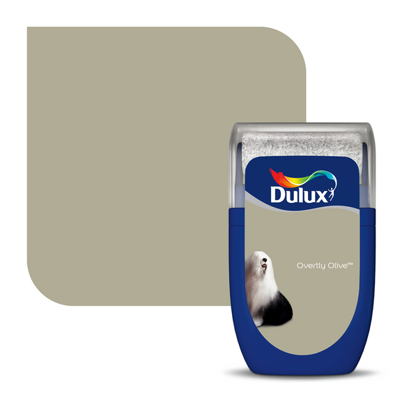 Dulux Roller Tester Overtly Olive 30ml