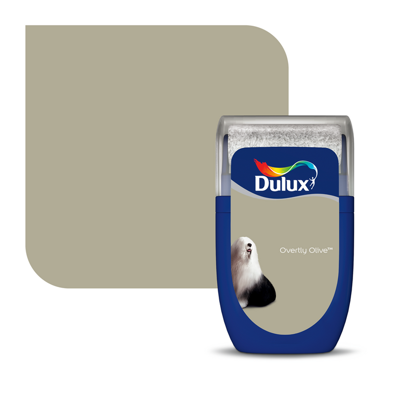 Dulux Roller Tester Overtly Olive 30ml