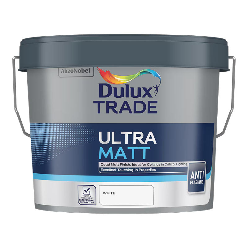 Dulux Trade Ultra Matt White 3L