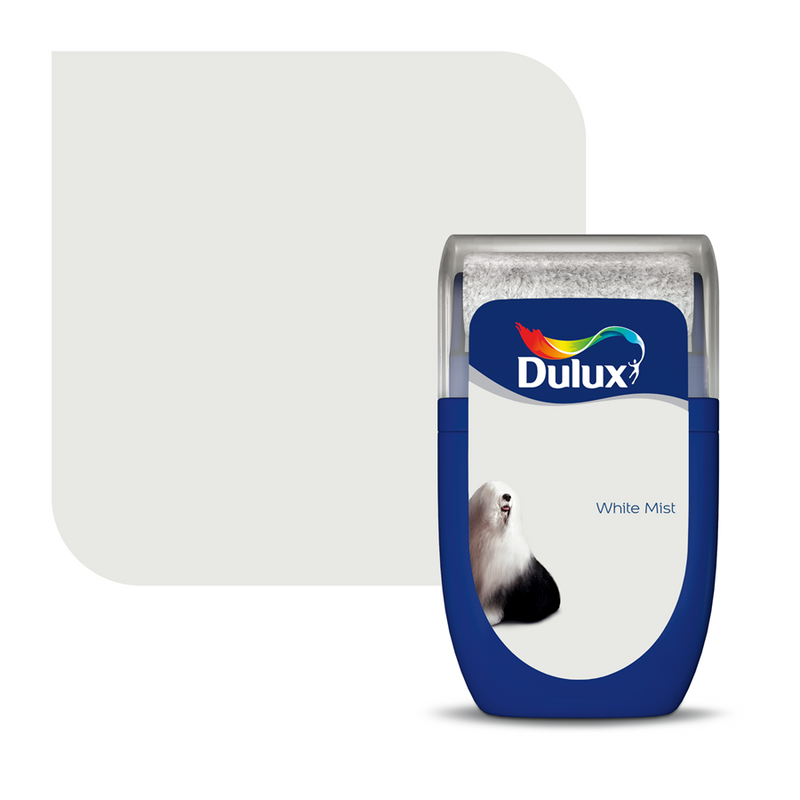 Dulux Walls & Ceilings Tester Paint - White Mist 
