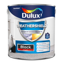 Dulux Weathershield Gloss Paint Black 2.5L
