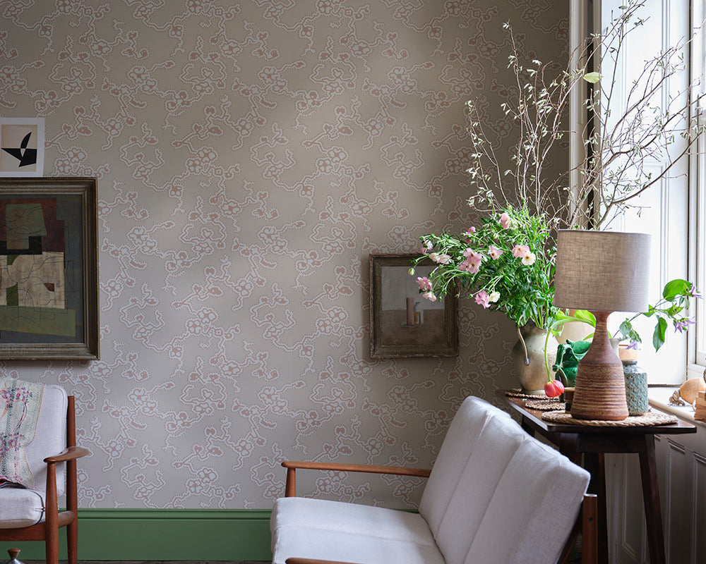 Farrow & Ball Adelaide Wallpaper room inspiration 2