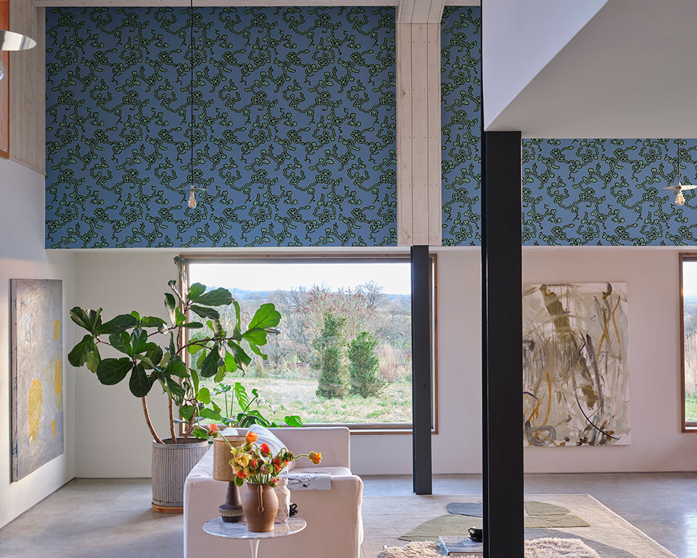 Farrow & Ball Adelaide Wallpaper room inspiration 3