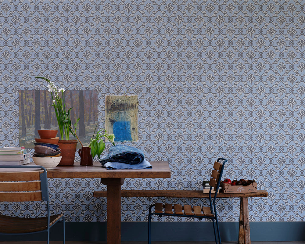 Farrow & Ball Baracé Wallpaper BP 6604 — room view