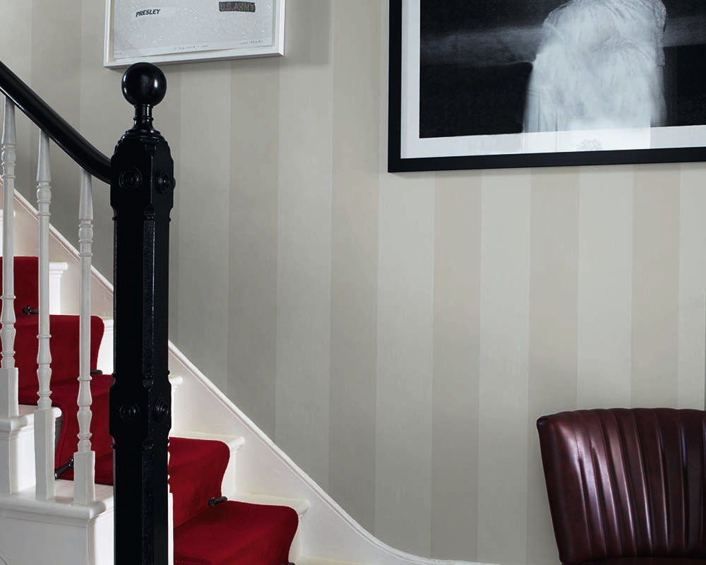 Farrow & Ball Broad Stripe Wallpaper room inspiration 2